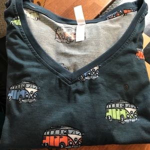 LulaRoe Christy Short-sleeved shirt